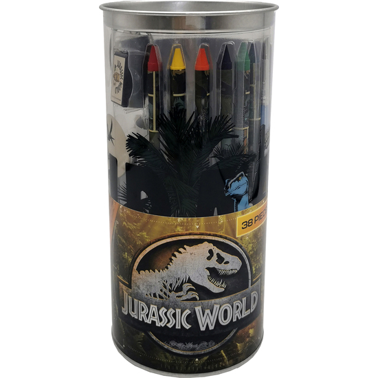 JURASSIC WORLD SET DE ACTIVIDADES 38 PIEZAS HUCHA image 2