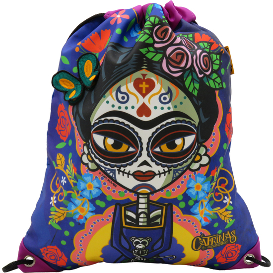 MOCHILA SACO 34X44 CATRINAS - MATILDA image 2