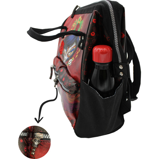 MOCHILA BOCA ANCHA CATRINAS - ROSABELLA image 5