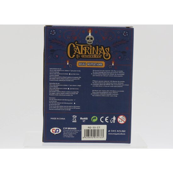 DESPERTADOR CAMPANAS CATRINAS - MATILDA image 5