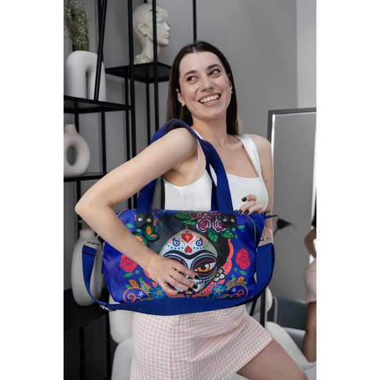 BOLSO CON LATERALES AMPLIABLES CATRINAS - MATILDA image 4