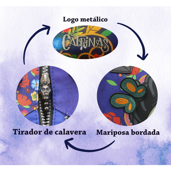 BOLSO CON LATERALES AMPLIABLES CATRINAS - MATILDA image 7