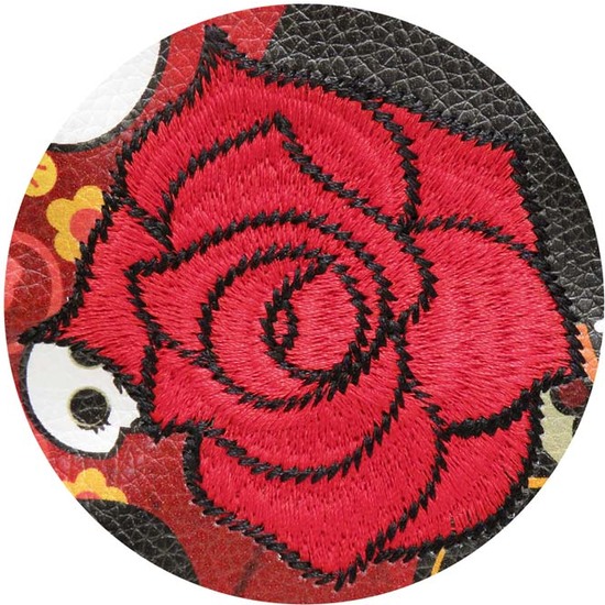 MOCHILA SACO 34X44 CATRINAS - ROSABELLA image 1