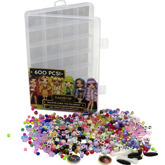 RAINBOW HIGH MALETÍN DE 600 PCS PARA CREAR TUS PULSERAS image 4