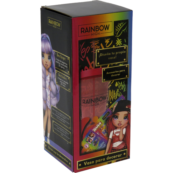 RAINBOW HIGH JUEGO PARA DECORAR VASO image 0