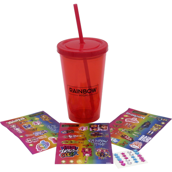 RAINBOW HIGH JUEGO PARA DECORAR VASO image 2