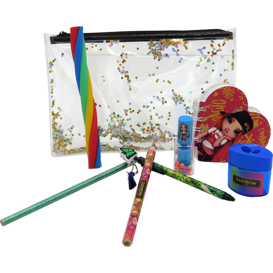 RAINBOW HIGH SET PORTATODO JUMBO CON ACCESORIOS DE PAPELERÍA image 2