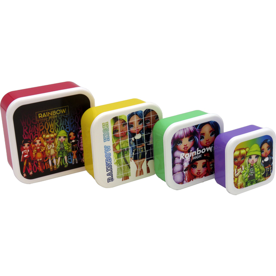 RAINBOW HIGH SET 4 CONTENEDORES EN 1 image 2