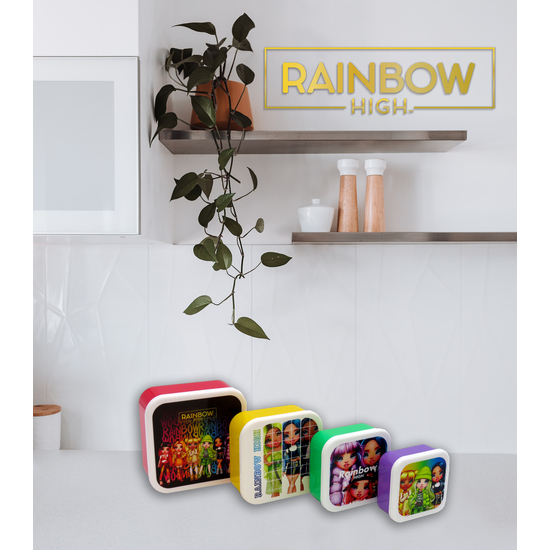RAINBOW HIGH SET 4 CONTENEDORES EN 1 image 5
