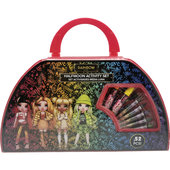 RAINBOW HIGH  SET DE ACTIVIDADES 52 PIEZAS EN MALETA image 0