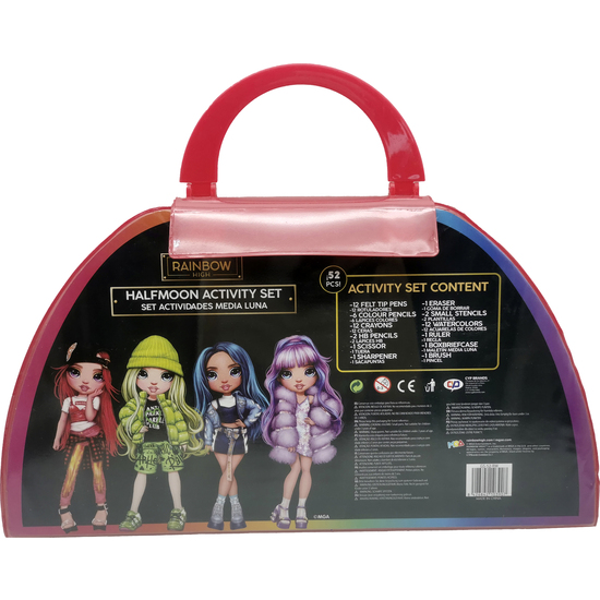 RAINBOW HIGH  SET DE ACTIVIDADES 52 PIEZAS EN MALETA image 1