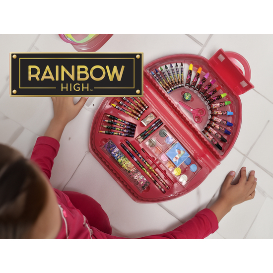 RAINBOW HIGH  SET DE ACTIVIDADES 52 PIEZAS EN MALETA image 4