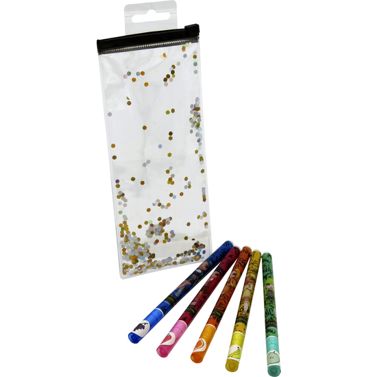 RAINBOW HIGH SET 5 BOLÍGRAFOS PERFUMADOS DE GEL Y PURPURINA image 2