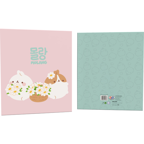 MOLANG CARPETA 4 ANILLAS - BLOSSOM image 0