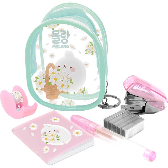 MOLANG MINI SET DE PAPELERÍA - BLOSSOM image 1
