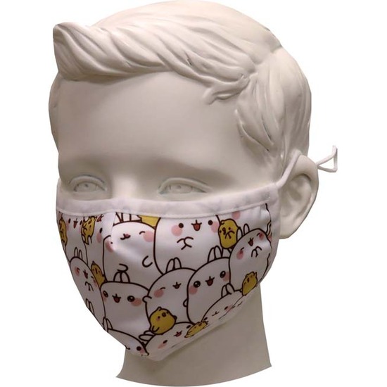 MASCARILLA DE TELA CON PERSONAJES MOLANG image 2