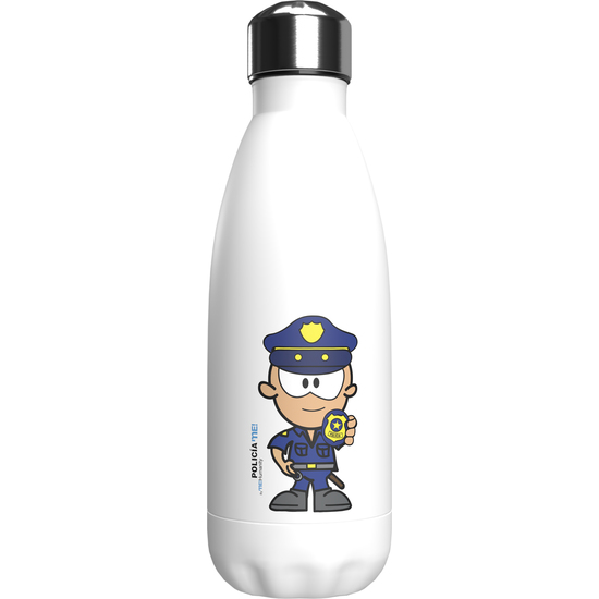 ME!HUMANITY BOTELLA BLANCA DE ACERO 550ML POLICIA image 0