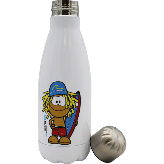 ME!HUMANITY BOTELLA BLANCA DE ACERO 550ML SURFISTA image 2