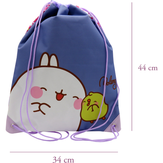 MOCHILA SACO 34X44 MOLANG image 1