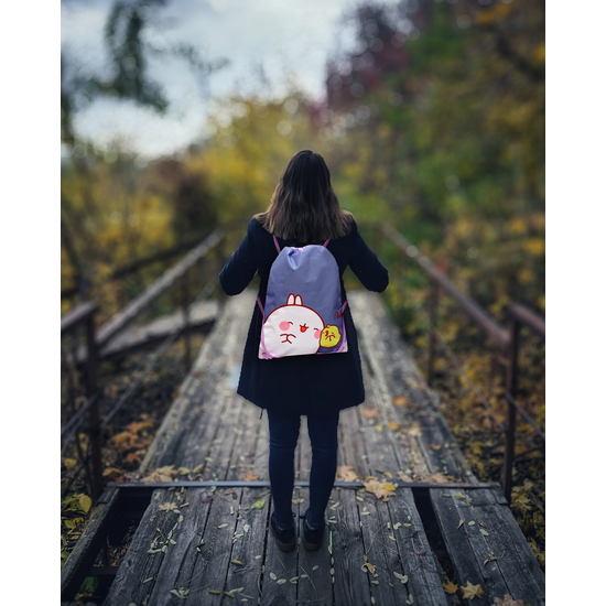 MOCHILA SACO 34X44 MOLANG image 2