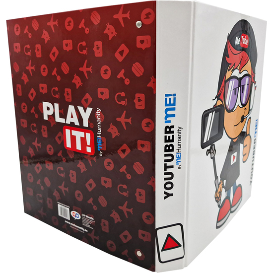 ME!HUMANITY CARPETA 4 ANILLAS YOUTUBER image 1