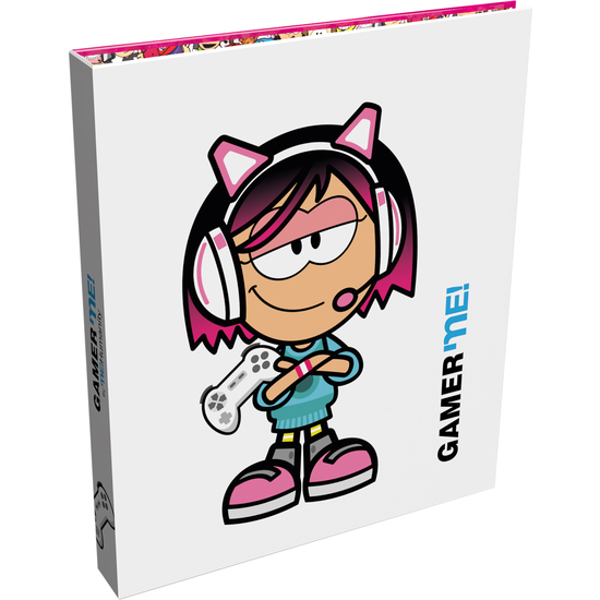 ME!HUMANITY CARPETA 4 ANILLAS GAMER image 1