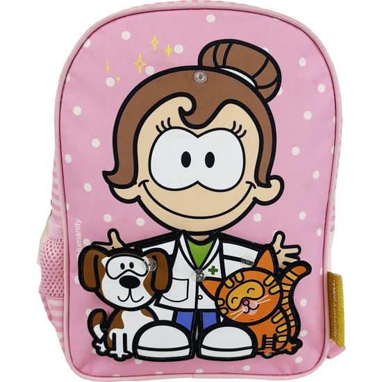 ME!HUMANITY MOCHILA ROSA PROFESIONES INTERCAMBIABLES image 5