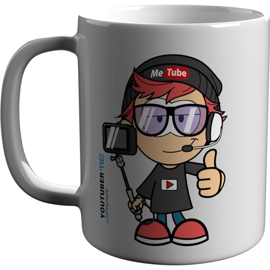 ME!HUMANITY TAZA DE CERÁMICA CHICO YOUTUBER image 0