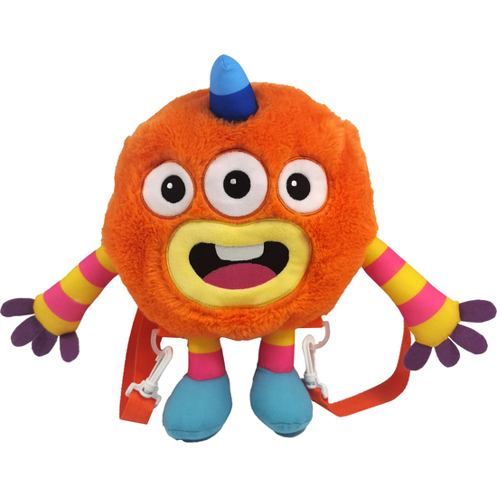 MOCHILA PELUCHE 35 CM MOMONSTERS- HUHU image 0