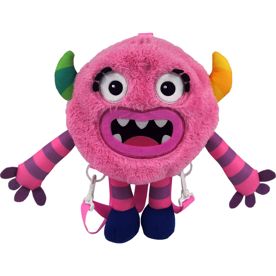 MOCHILA PELUCHE 35 CM MOMONSTERS - HAHA image 0