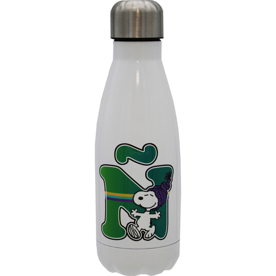 SNOOPY BOTELLA PERSONALIZABLE BLANCA DE ACERO 550ML LETRA Ñ image 0