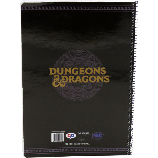 D&D CUADERNO FOLIO 80 HOJAS DUNGEON MONSTERS image 1