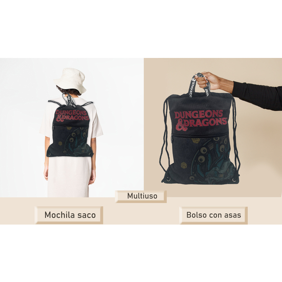 D&D MOCHILA SACO DUNGEON MONSTERS image 3