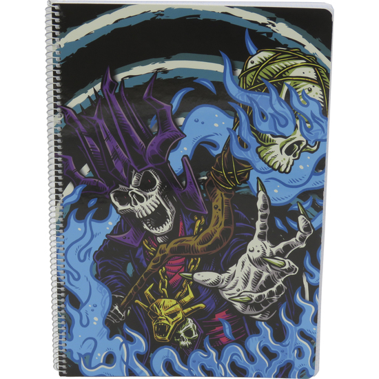 D&D CUADERNO FOLIO 80 HOJAS BLACK LIGHT image 0