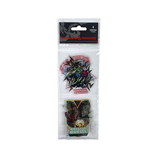 D&D PACK 4 PEGATINAS DISEÑOS VARIADOS image 0