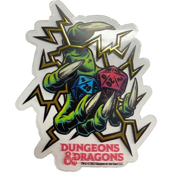 D&D PACK 4 PEGATINAS DISEÑOS VARIADOS image 1