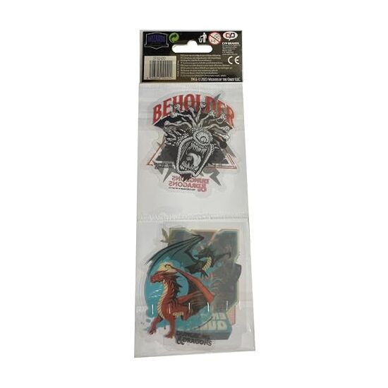 D&D PACK 4 PEGATINAS DISEÑOS VARIADOS image 5
