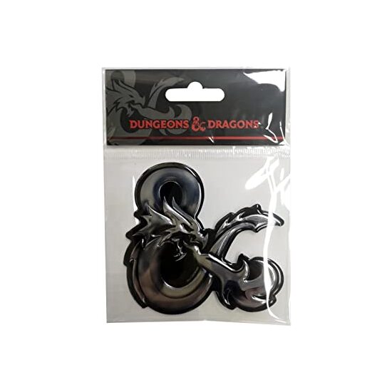 D&D PEGATINA METAL RELIEVE image 0