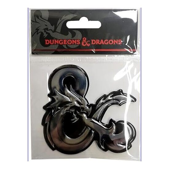 D&D PEGATINA METAL RELIEVE image 3