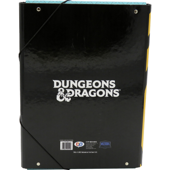 D&D CARPETA SOLAPAS BLACK LIGHT image 1