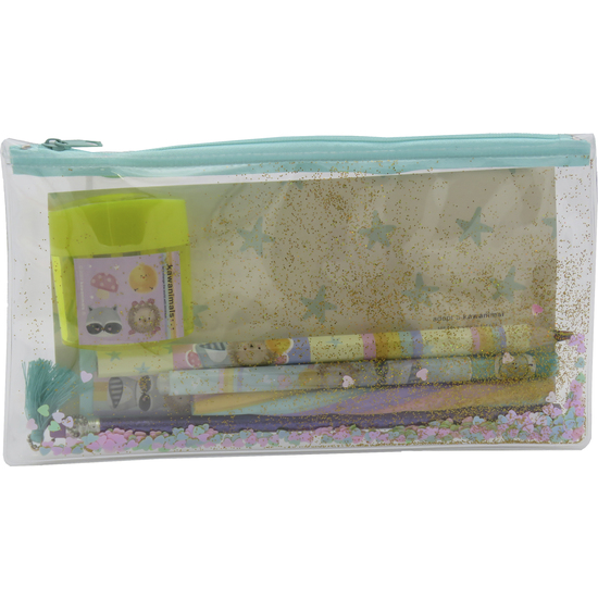 KAWANIMALS SET PORTATODO CON ACCESORIOS DE PAPELERÍA image 0
