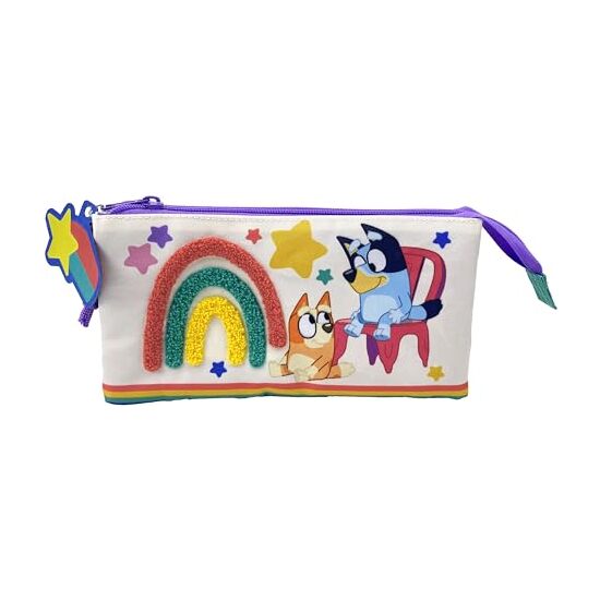 BLUEY PORTATODO TRIPLE - RAINBOW image 0