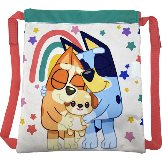BLUEY MOCHILA SACO - RAINBOW image 0
