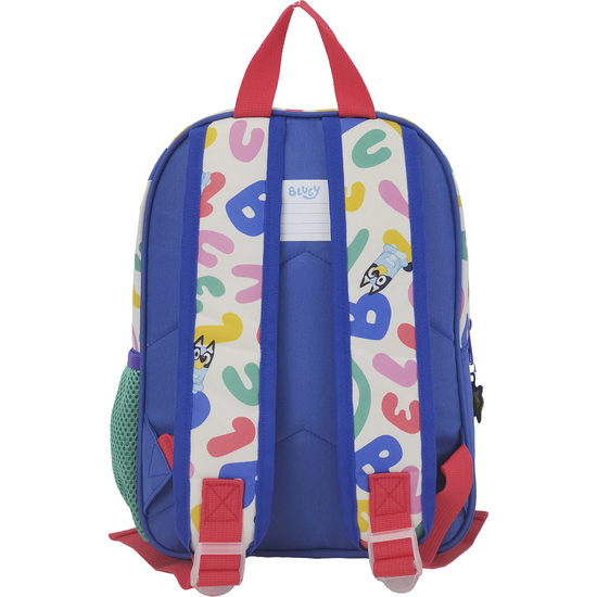 BLUEY MOCHILA 30CM BOLSILLO FRONTAL - RAINBOW image 3