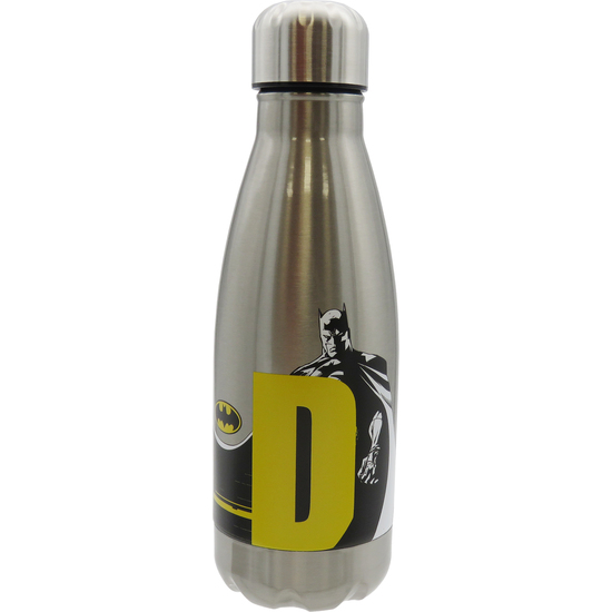 BATMAN BOTELLA PERSONALIZABLE DE ACERO 550ML LETRA D image 0