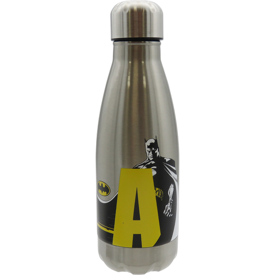 BATMAN BOTELLA PERSONALIZABLE DE ACERO 550ML LETRA A image 0