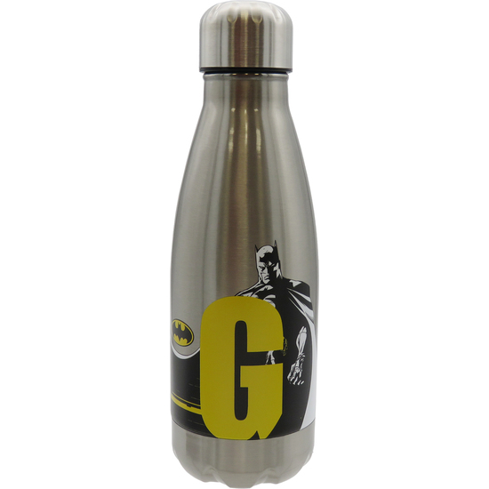 BATMAN BOTELLA PERSONALIZABLE DE ACERO 550ML LETRA G image 0