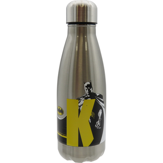BATMAN BOTELLA PERSONALIZABLE DE ACERO 550ML LETRA K image 0