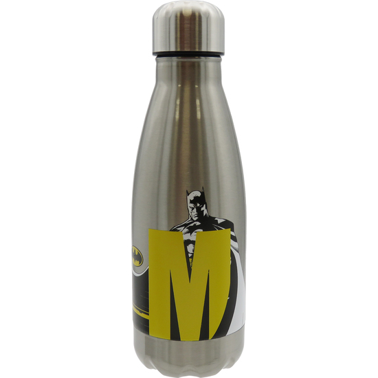 BATMAN BOTELLA PERSONALIZABLE DE ACERO 550ML LETRA M image 0