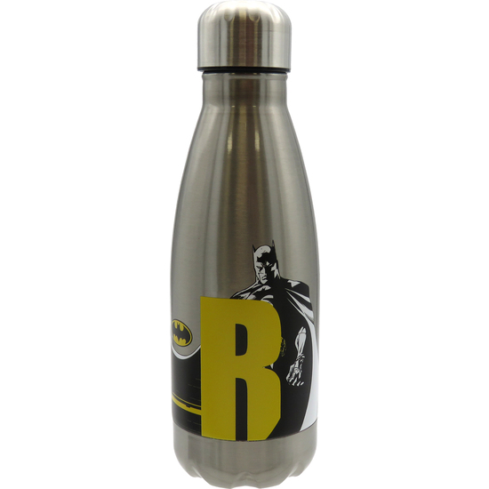 BATMAN BOTELLA PERSONALIZABLE DE ACERO 550ML LETRA R image 0